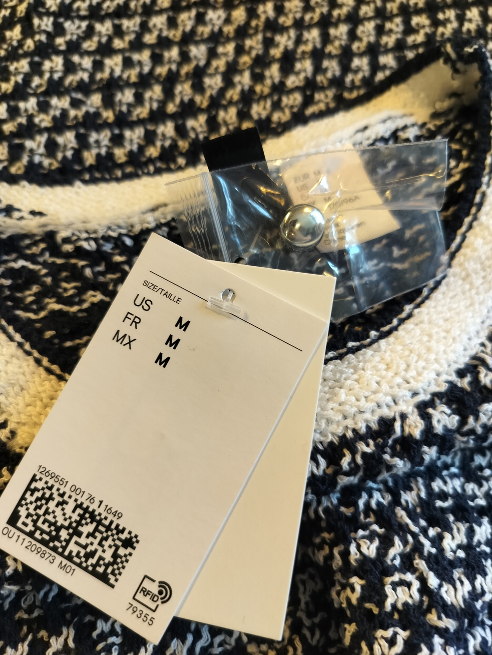 H&M Knit tweed Dress NWT - Picture 8 of 11